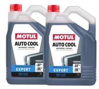 2x Motul Auto Cool Expert -37°C Car Antifreeze Coolant Ready To Use 5L 111733