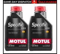 2x MOTUL SPECIFIC 948B 5W-20 Fully Synthetic Engine Oil 1L