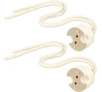 2X Mr16 Bayonet Light Bulb/lamp Fitting Ceramic Led/halogen Connector Downlight