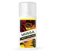 2x Mugga Insect Repellent 50% Deet Spray 2x 75ml Anti Mosquito Fly 8hr Effective