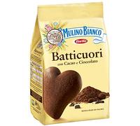 2X Mulino Bianco Batticuori Biscuits Cocoa Cacao Italian Breakfast Snack 350g