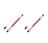 2X Music Conductor Batons,Imitation Handle Orchestra Conducting Music Batons (Black)