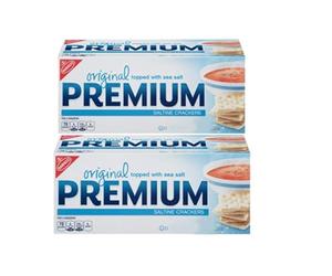 2x Nabisco Premium Saltine Crackers, 226g | American