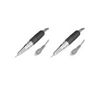 2X Nail Drill Handpiece for UP200 Machine, 35000RPM Professional Electric Nail File Handle Replacement 3 Pins, Low Noise
