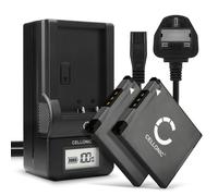 2x NB-11L NB-11LH Battery & LCD Smart Charger for Canon PowerShot ELPH 115 IS