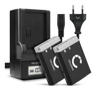 2x NB-13L Battery + Charger Set for Canon PowerShot G9 x Mark II