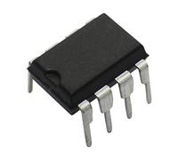 2X NE5532AP Operational Amplifier 10MHz 5-15V Channels: 2 DIP8 Texas Instruments