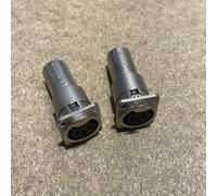 Neutrik NA3FDM XLR Adapter Socket to Plug Male-Female Panel Mount