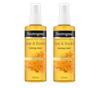 2x Neutrogena Clear and Soothe Toning Mist For Spot-Prone 125 ml