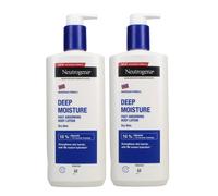 2x Neutrogena Norwegian Formula Deep Moisture Fast-Absorbing Body Lotion 400ml