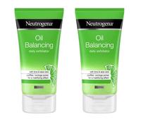 2x Neutrogena Oil Balancing Daily Exfoliator 150ml Developed with Dermatologists