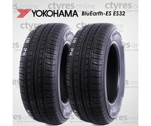 2X New 185 65 14 Yokohama BluEarth-Es ES32 86T B WET GRIP (2 Tyres)