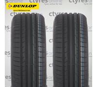 2X New 195 65 15 DUNLOP Sport BluResponse 5H XL A WET GRIP (2 Tyres)