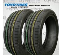 2X New 225 40 19 Toyo Proxes Sport 2 93Y XL Car 225/40R19 (2 TYRES)
