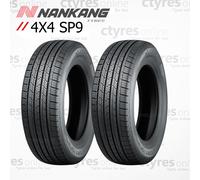 2X New 225 55 18 Nankang Cross Sport SP-9 98V 4x4 225/55R18 (2 TYRES)