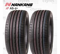 2X New 245 40 18 Nankang AS-2+ 97Y XL 245/40R18 2454018A WET GRIP (2 TYRES)