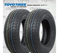2X New 255 65 16 Toyo Open Country AT+ 109H 4x4 / SUV 255/65R16 (2 TYRES)