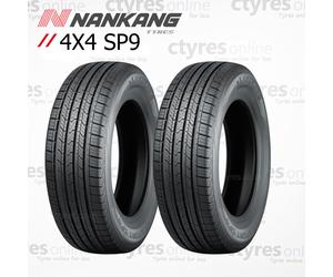 2X New 285 50 20 Nankang Cross Sport SP-9 116V 4x4 XL 285/50R20 (2 TYRES)