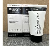 2x New Boxed The INKEY List Omega Water Cream 50ml (2x50mls)
