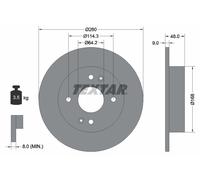 2x New Brake Disc for ACURA HONDA oupe,ACCORD VI,ACCORD VI Sedan