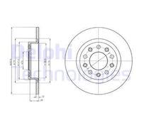 DELPHI BG4315 Brake disc