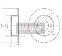 MAXGEAR 19-0685MAX Brake disc
