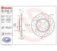 2x New Brake Disc for AUDI AUDI (FAW):A5,Q5,A4 B8,A6 C7,Q5 B8 8KD615601