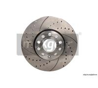 2x New Brake Disc for AUDI SEAT SKODA VW:A3,ALTEA,BORA V,GOLF V,TOURAN