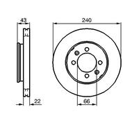 2x New Brake Disc for AUSTIN MG ROVER:MGF,MG TF,MONTEGO,MAESTRO,MONTEGO Break