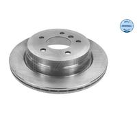 2x Brake disc Rear Axle Vented 315 523 0050 MEYLE for BMW 3 Touring X1 3 1