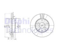 2x New Brake Disc for DAEWOO:KONDOR,LEGANZA,LEGANZA Sedan 96238673 96218420
