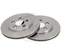 A.B.S. Brake disc 17078 288 20 5 108 Vented Coated JAGUAR: XJ Saloon, S-Type