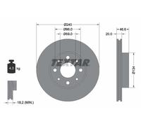 2x New Brake Disc for FIAT:ALBEA,PETRA,SIENA,PALIO,PALIO / ALBEA 46419204