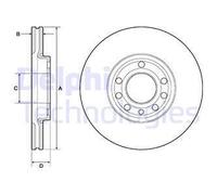 2x New Brake Disc for FIAT OPEL SAAB VAUXHALL:9-3,9-3X,CROMA,SIGNUM,VECTRA C
