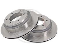 2x Brake disc Vented 16506 A.B.S. for OPEL ISUZU