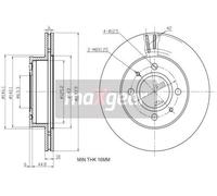 2x New Brake Disc for HYUNDAI:ATOS,ATOZ,SANTRO,AMICA / ATOZ,SANTRO XING