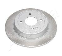 2x Brake disc Rear Axle solid 61-0K-K18C ASHIKA for KIA HYUNDAI