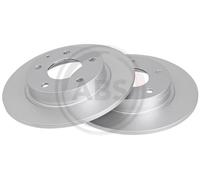 2x Brake disc solid 18383 A.B.S. for MAZDA 3 3 Saloon CX-3 3 Hatchback CX-30