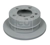 2x Brake Discs Pair Solid Rear 258mm 22860 Febi Set A9014230812 9014230812 New