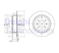 2x New Brake Disc for PEUGEOT:406,406 Sedan,406 Break,406 Coupe,406 Estate