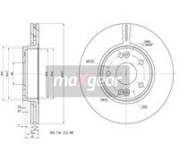 2x New Brake Disc for RENAULT:LAGUNA II,LAGUNA II Grandtour 7701206613