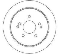 2x New Brake Disc for SSANGYONG:KORANDO,MUSSO II,RHINO II,ACTYON II,KORANDO C