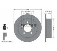 2x New Brake Disc for SSANGYONG:KYRON,REXTON,ACTYON I,MUSSO II,RHINO II