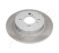 2x Brake disc Rear Axle solid 61-08-801C ASHIKA for SUZUKI SWIFT III