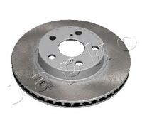 2x Brake disc Front Axle Vented 602027C JAPKO for TOYOTA PRIUS Liftback