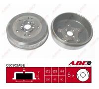 2x New Brake Drum for KIA:SPORTAGE SUV,SPORTAGE I SUV DB4329 0K01126251B