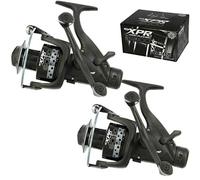 2x NEW NGT XPR 6000 10BB Carp Coarse Fishing Bait Runner Reel Deluxe Twin Handle