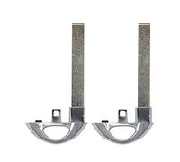 2x New Replacement Key Fob Uncut Emergency Insert Blade Compatible with & Fit For Select Buick Vehicle