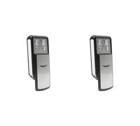 2X Newest for SOMMER Slider 4031 TX08-868-4 868MHz Electric Gate Remote Control 4035 4011 4025 4021 Garage Door Opener Black & silver