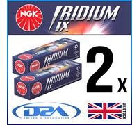 2x NGK BKR6EIX-LPG 3356 Iridium IX Spark Plug